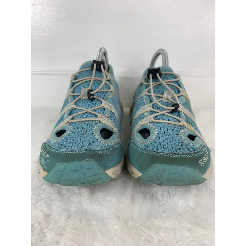 Speedo Women's Teal Trainers/Running Shoes Size 8